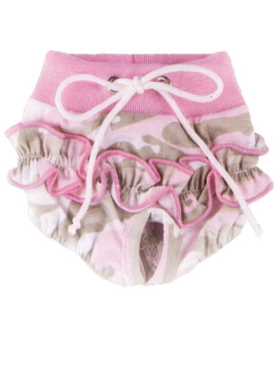 Βρακάκι pink camoflage trim  DSR021 XS