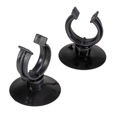 Sucker with clip 3st - 16/22mm black