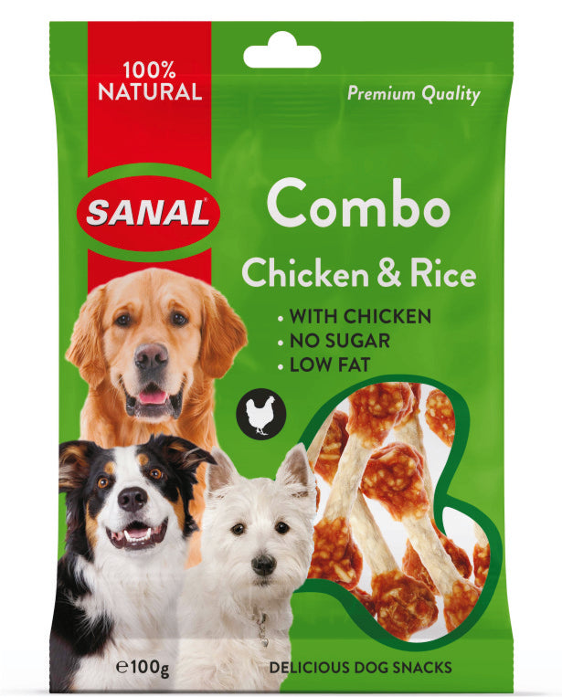 Sanal Combo Chicken & Rice 80gr