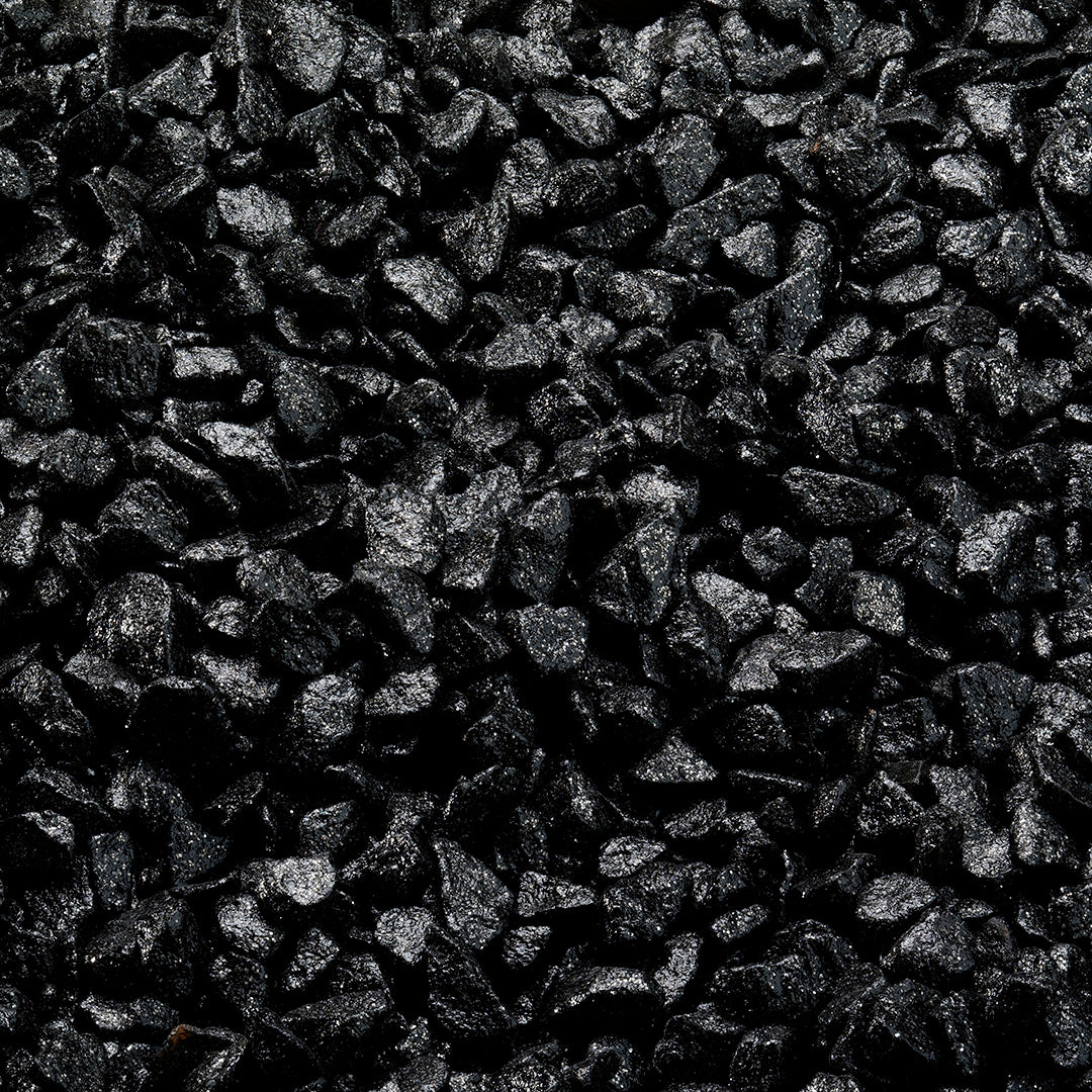 AQUARIUM GRAVEL PEBBLES BLACK 2kg