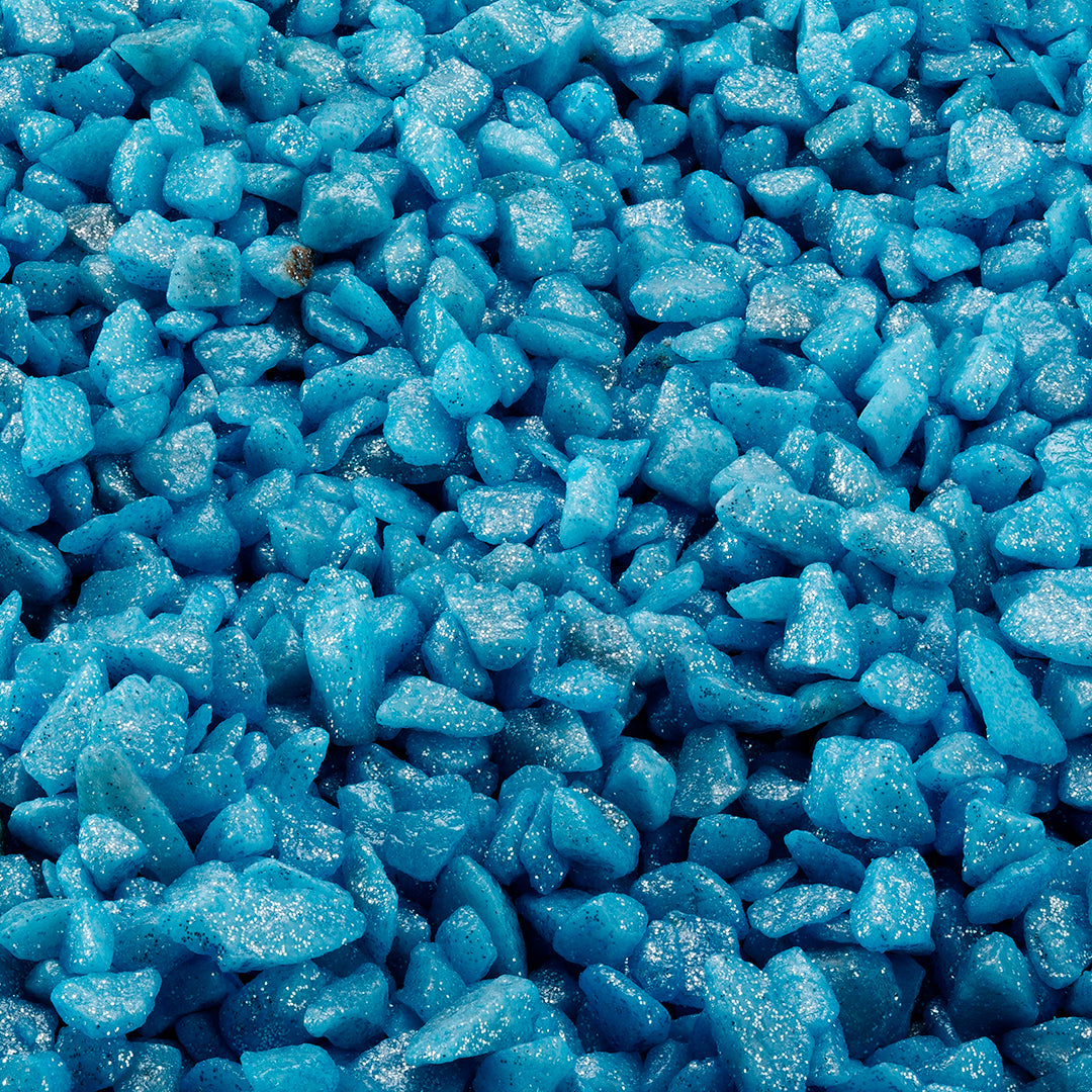GLAMOUR STONE /INDIAN 6-9MM/2,0KG blue