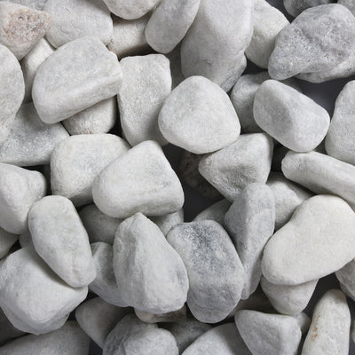 AQUARIUM GRAVEL CARRARA WHITE 12-16 MM - 2kg