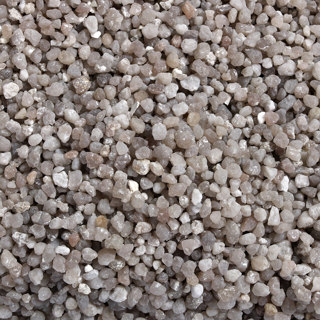 AQUARIUM GRAVEL QUARTZ GREY 2-3MM - 2kg