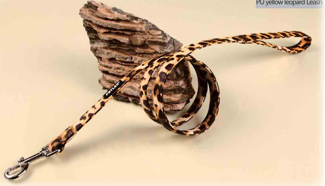 Οδηγός PU Yellow Leopard small 70209
