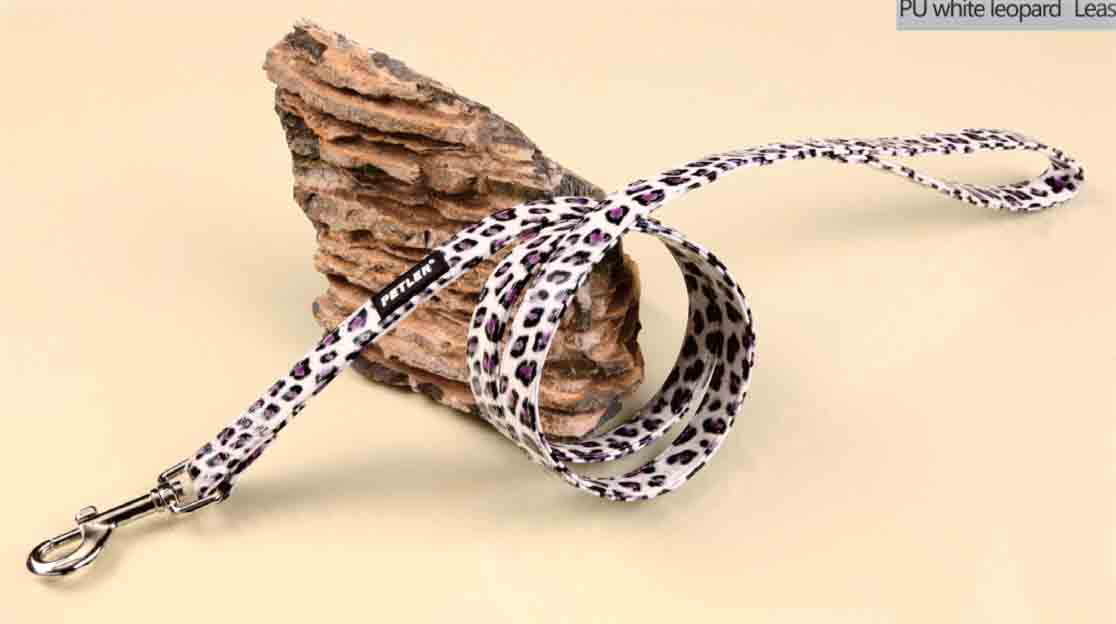 Οδηγός PU White Leopard small  70207