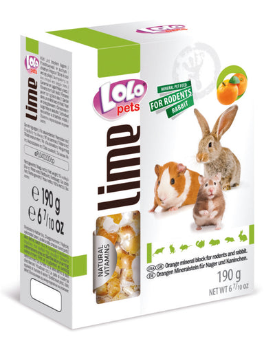 Πέτρα Ασβεστίου Τρωκτικών XL Orange Lolopets 71067
