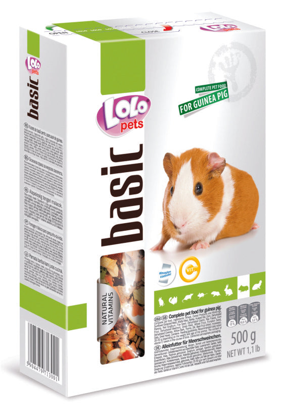 Μείγμα για Ινδικά Χοιρίδια 500gr Lolopets 71300