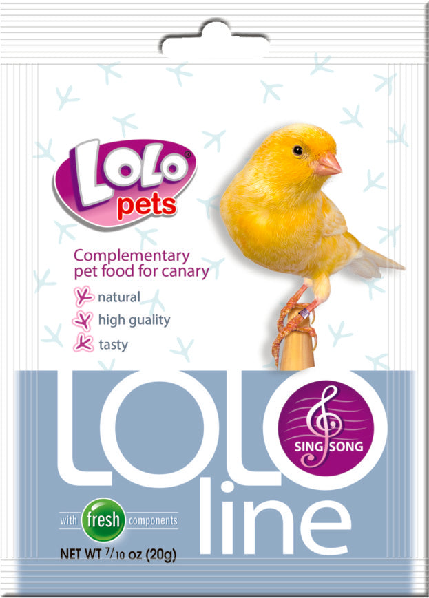 Σπόροι Sing-Song για Καναρίνια 20gr Lolopets 72541