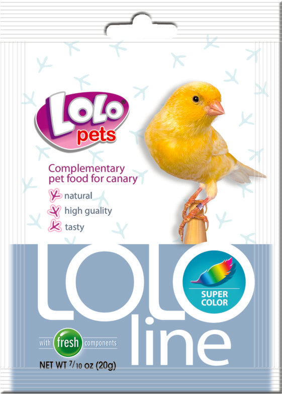 Σπόροι Color food για Καναρίνια 20gr Lolopets 72542