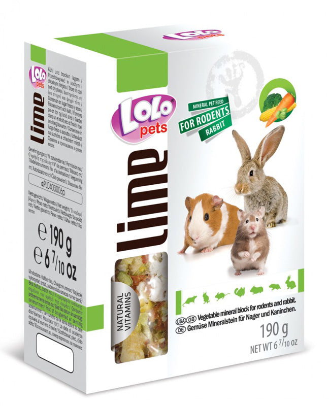 Πέτρα Ασβεστίου Τρωκτικών XL  Vegetable Lolopets 71069