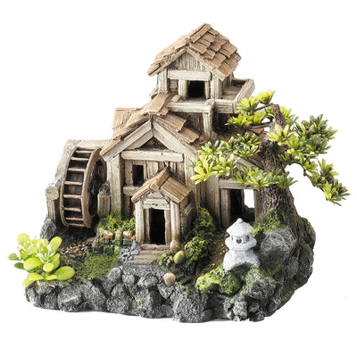 BONSAI WATER MILL WITH BUBBLE ACTION 23x16,5x20CM