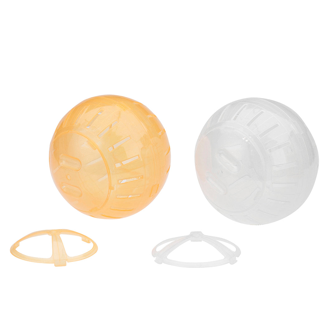 Joggingball Transparent & Glitter Mixed colors 12,5cm