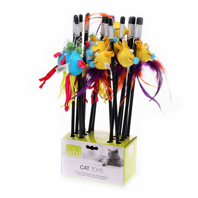 Fishing Rod Happy You Mixed colors Display 16pcs