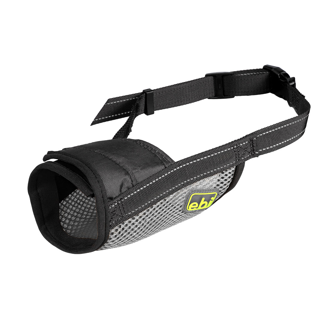 Dog muzzle mesh Black