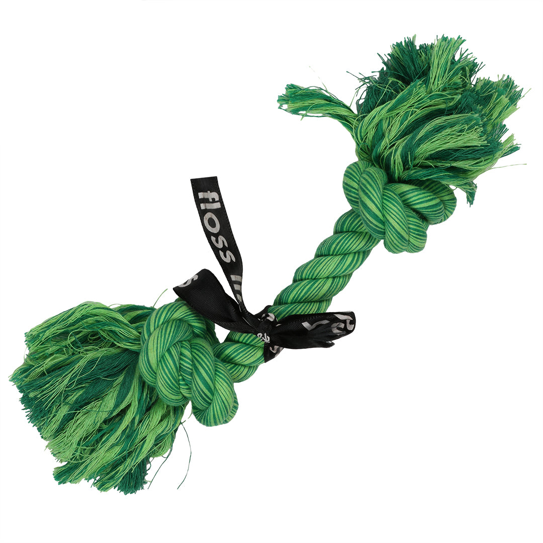'Do you even floss dawg' playing rope 2 knots Green