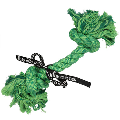 'Do you even floss dawg' playing rope 2 knots Green