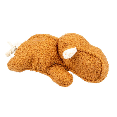 Emmy teddy fabric dog toy Brown