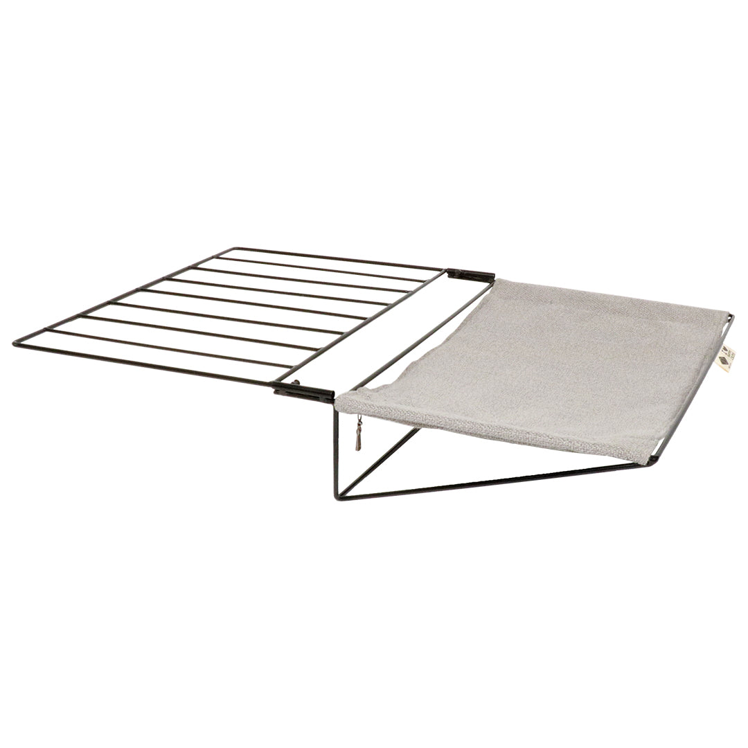 OLIVER - Bed & radiator hammock Grey  45x35x10cm