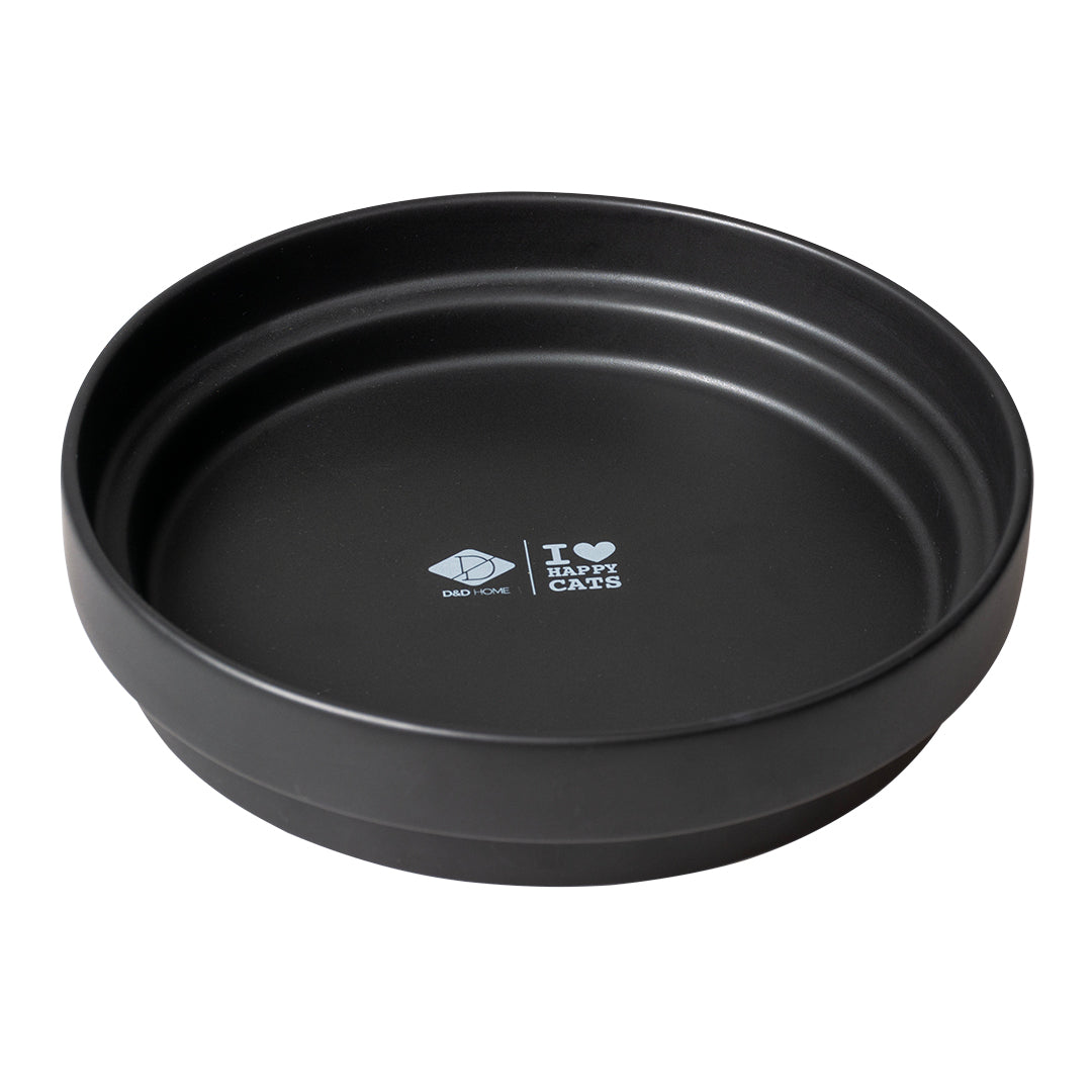 ACE - Drinking bowl Black 850ml 20x20x4,5cm