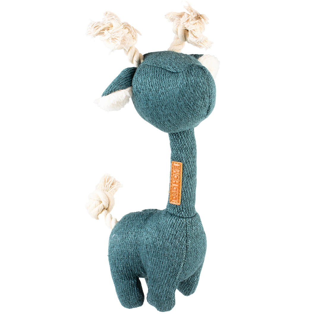 George chenille fabric dog toy Blue
