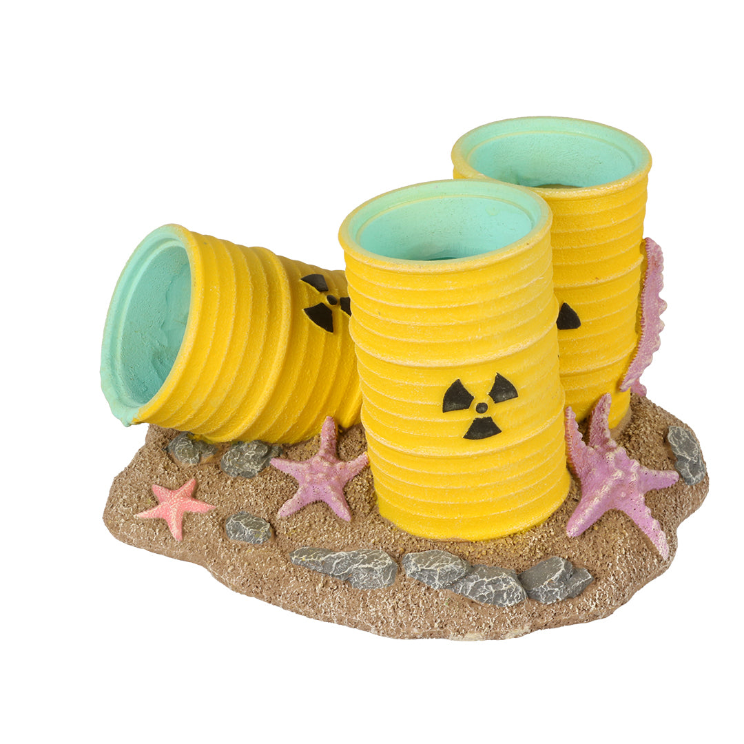 Radioactive barrels M - 16x12x9cm Multicolour