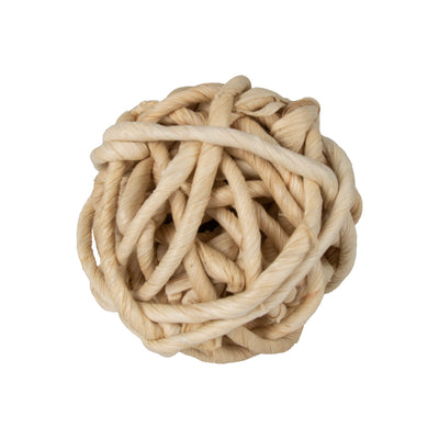 MILES - corn husk ball Beige Display 15pcs