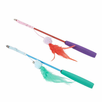 Telescopic rod TILLY TICKLE Mixed colors Display 12pcs