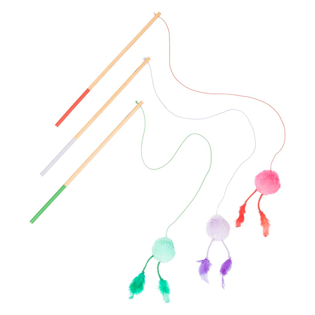 Playing rod JUMPING JUMPY Mixed colors Display 18pcs