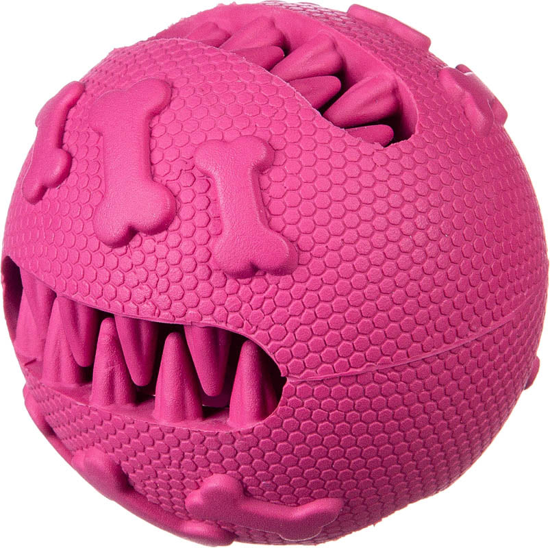 Rubber jaw treat ball 7.5cm Barry King