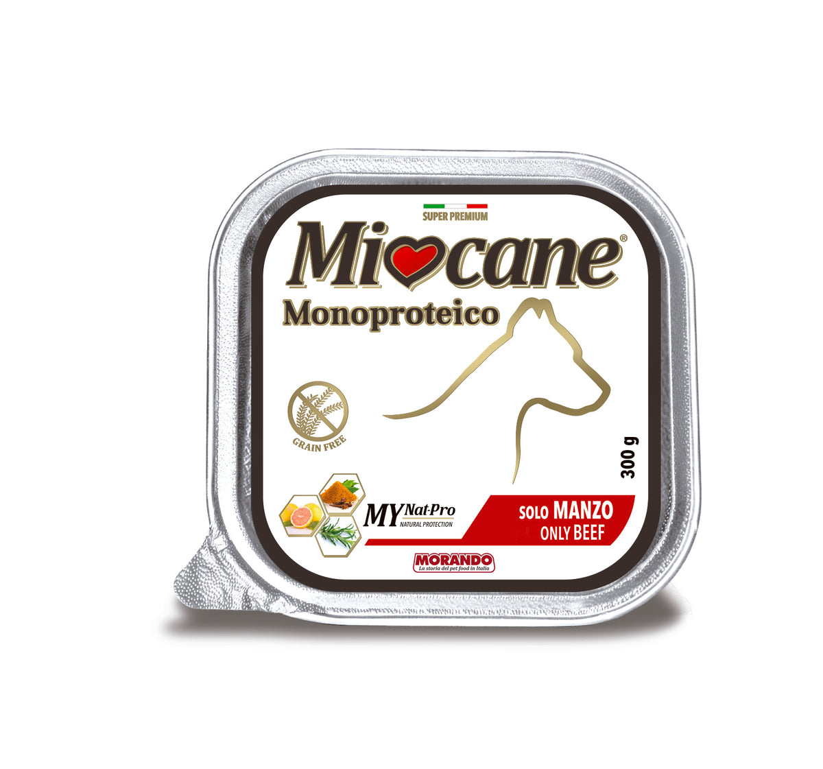 Δισκάκι Miocane monoprotein beef 300gr