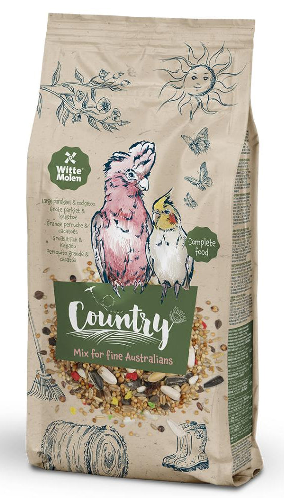 Expert Country Cockatiel 550gr Witte Molen