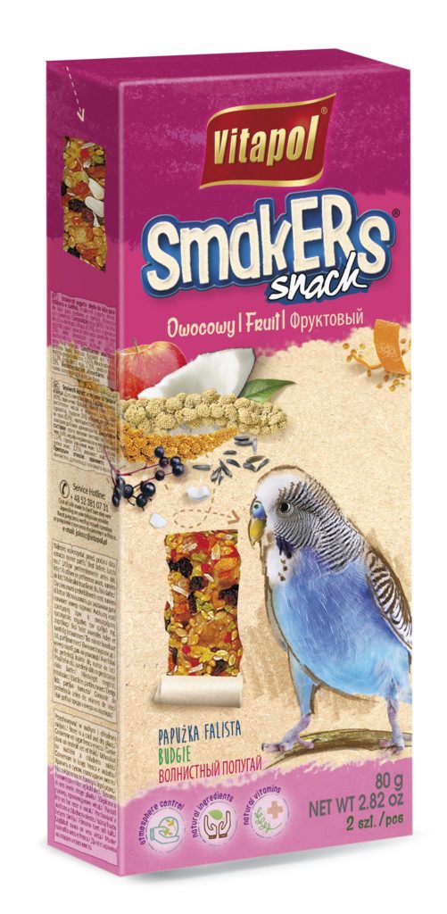 Vitapol Smakers για Παπαγαλάκι Fruits