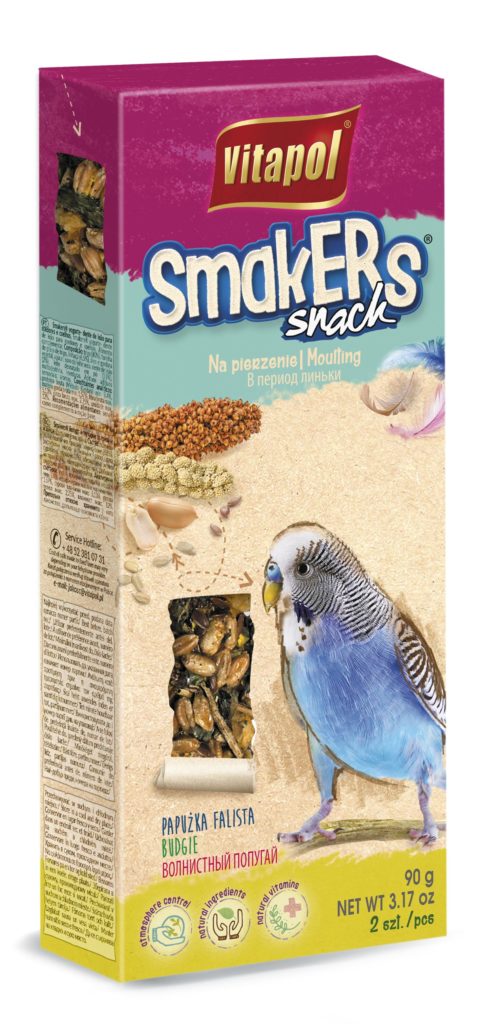Vitapol Smakers για Παπαγαλάκι Moulting