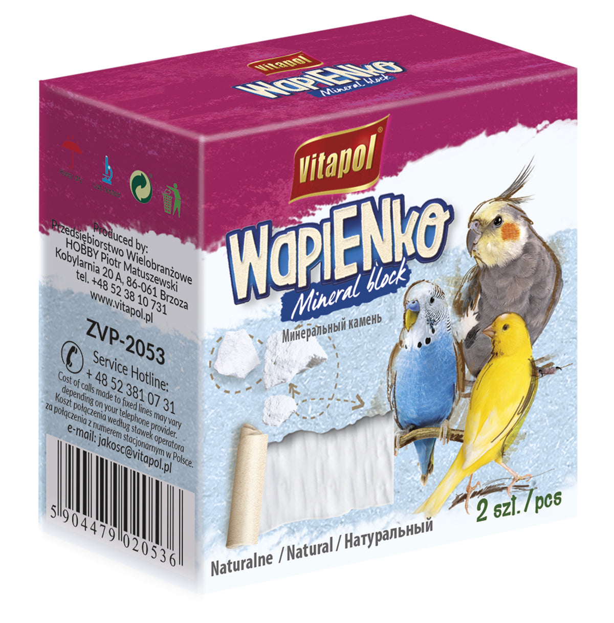 Vitapol Πέτρα ασβεστίου Πουλιών Natural