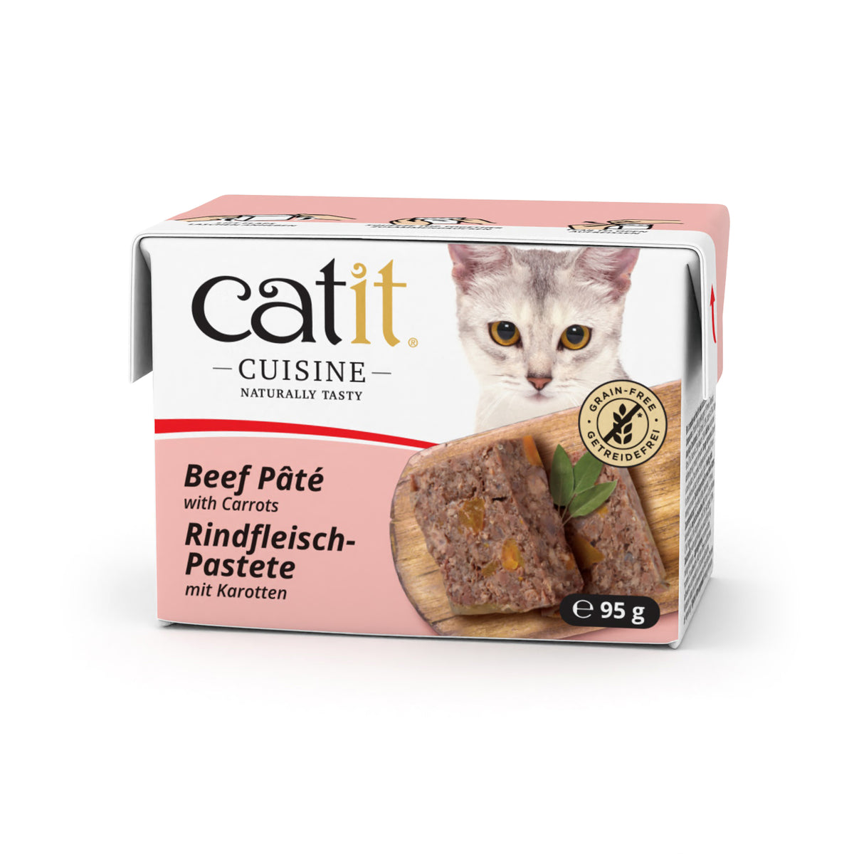 Catit Cuisine Beef Pate with Carrots, 95 g