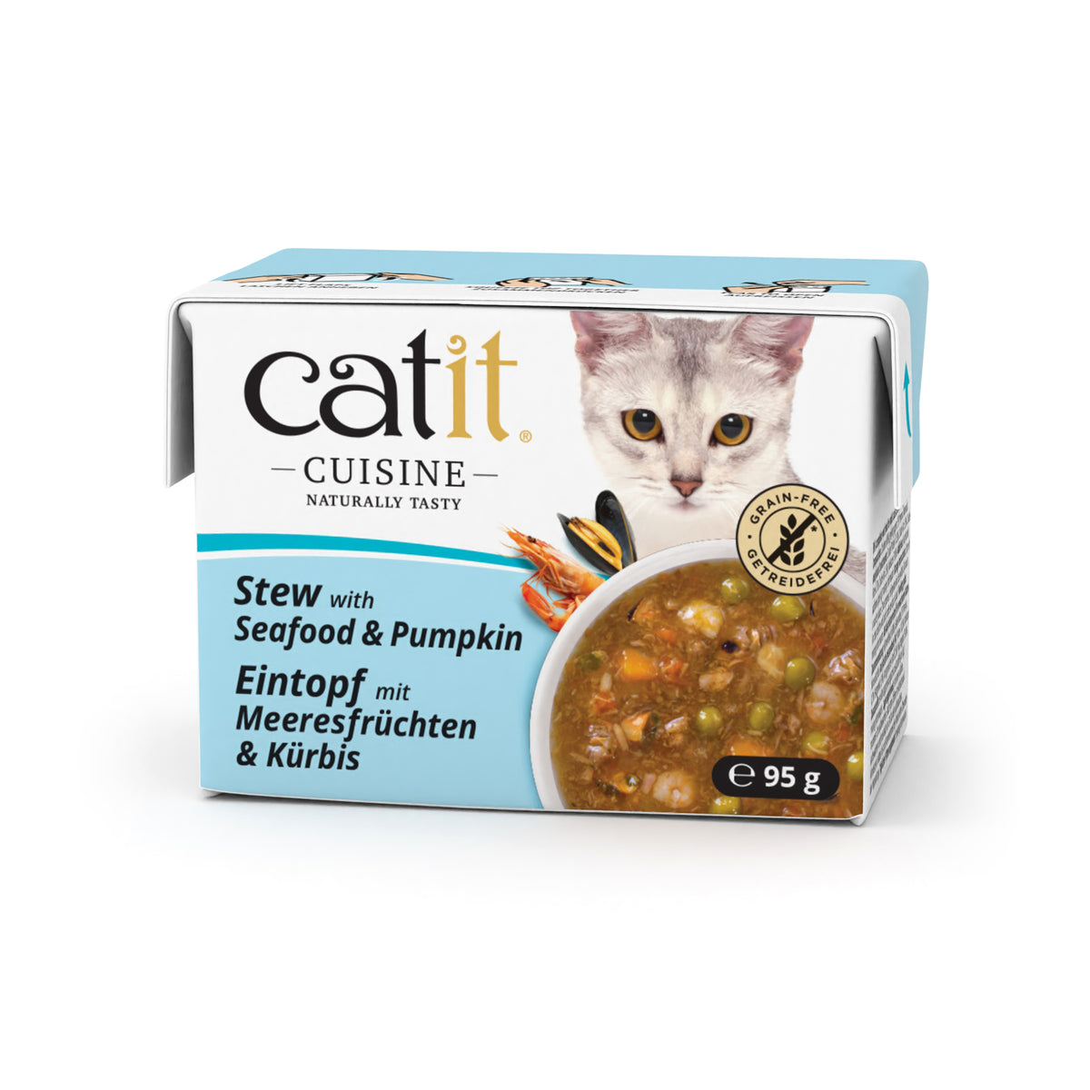 Catit Cuisine Stew with Seafood Pumpkin, 95 g