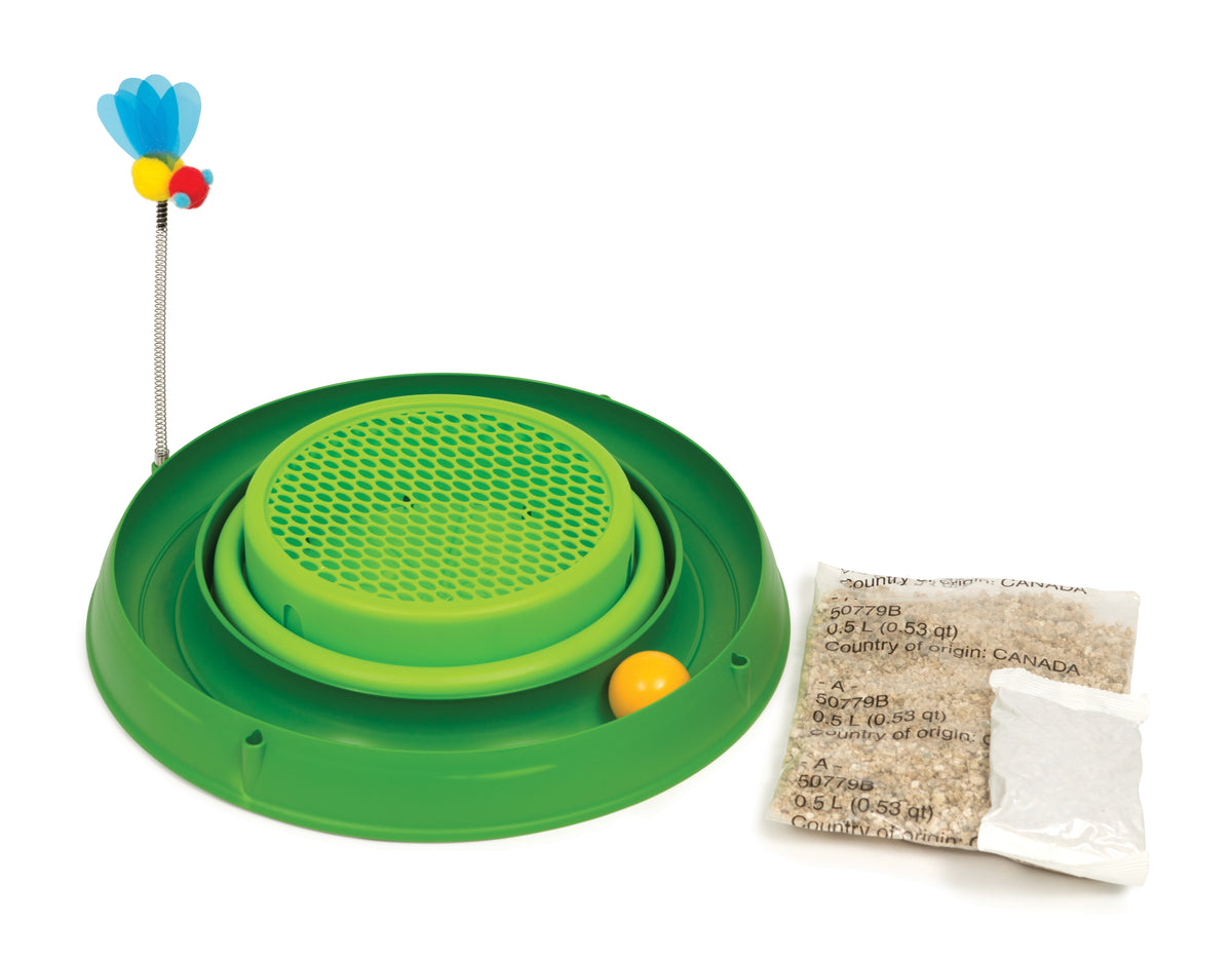 Catit Play Circuit Ball w. Catit Grass