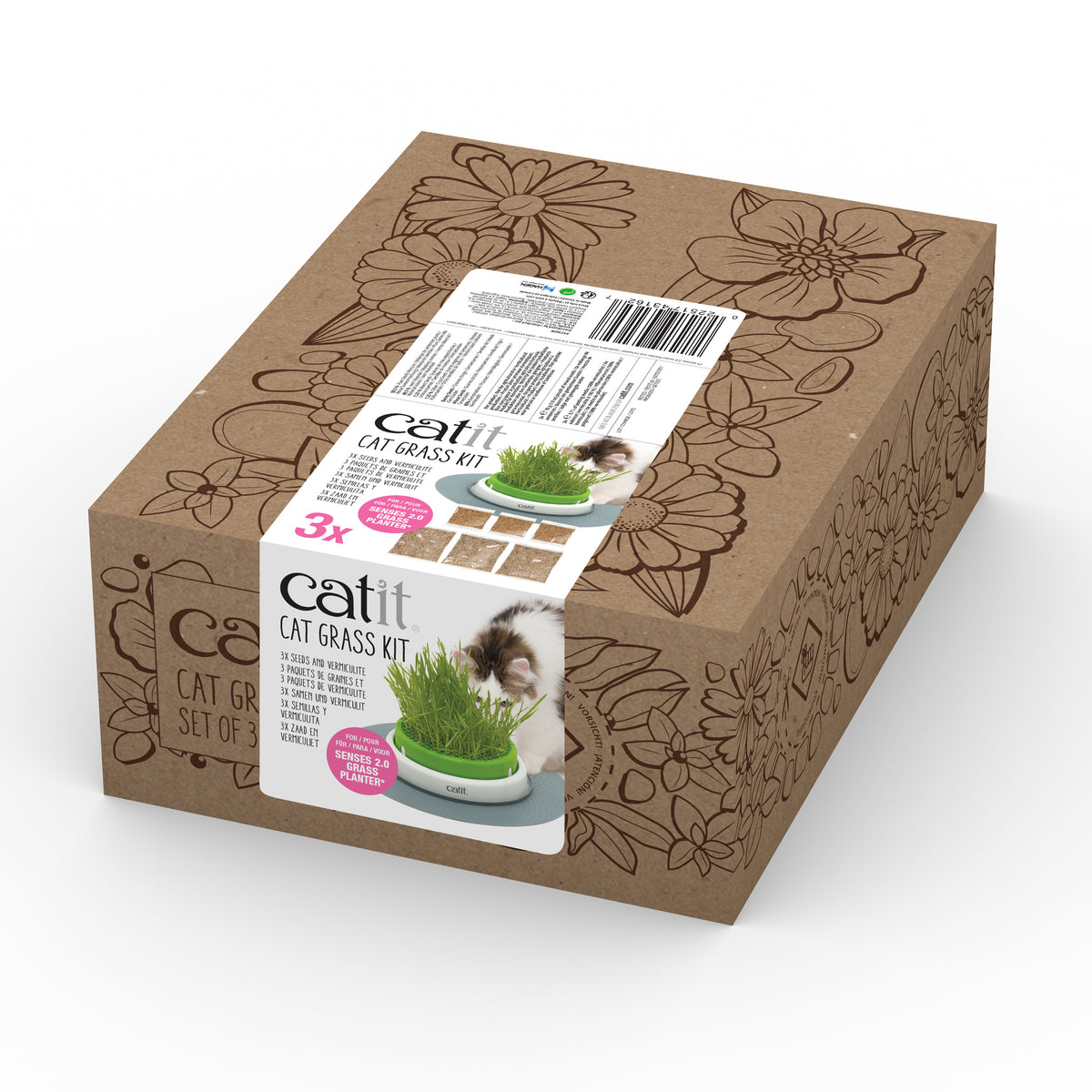 CAT GRASS KIT GRASS SEED SET