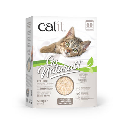 CA Go Nat. Pelletlitter Natural 2x2,8kg