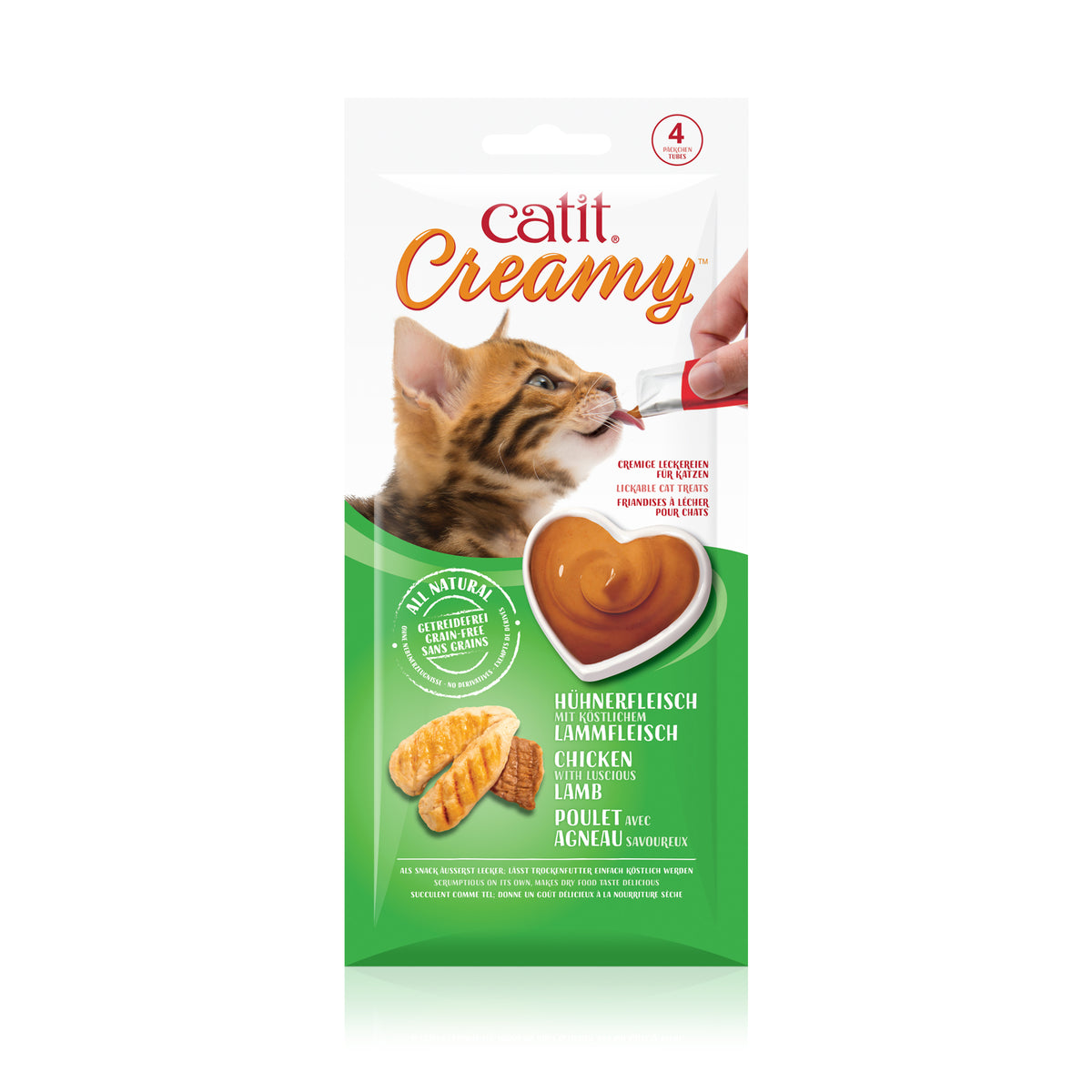 CA Creamy Chicken & Lamb 4x10g