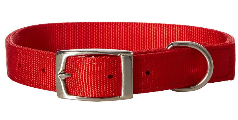 Περιλαίμιο MC2M με αγκράφα red medium