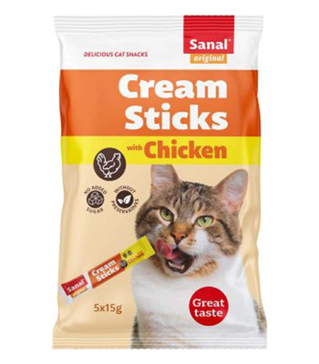 Sanal cat Cream sticks Chicken 75gr