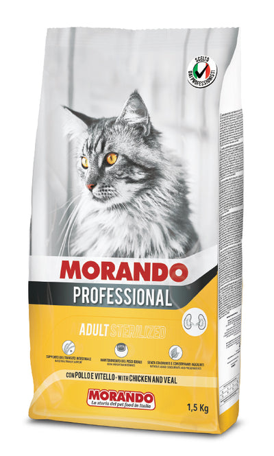 Morando Pro Cat Sterilized Chicken & Veal 1.5kg
