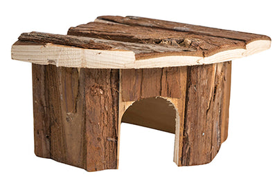 Σπιτάκι Τρωκτικών γωνιακό ξύλινο 15x15x11 cm Panama Pet 50042