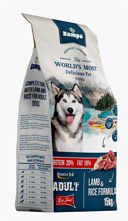 Zampa Adult lamb & rice 15kg