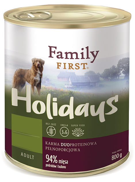 Κονσέρβα Holidays Line Adult Turkey & Chicken 800gr