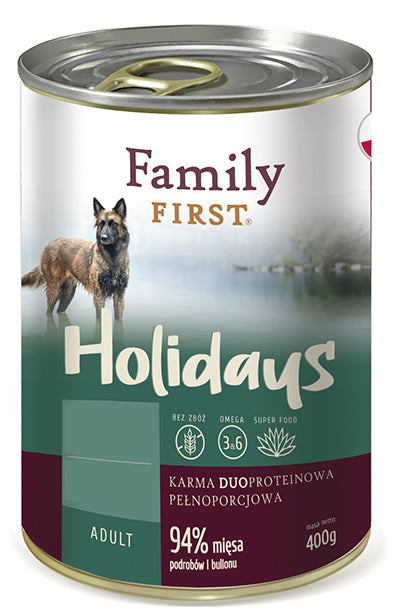 Κονσέρβα Holidays Line Adult Lamb & Rabbit 400gr