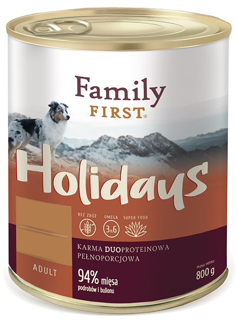 Κονσέρβα Holidays Line Adult Beef & Lamb 800gr