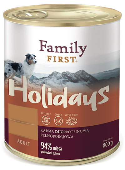 Κονσέρβα Holidays Line Adult Beef & Lamb 800gr