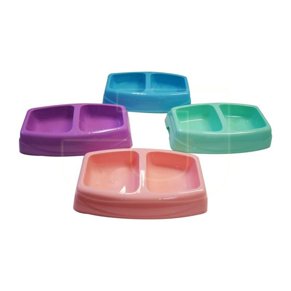 Πιάτο πλαστικό twin bowl small